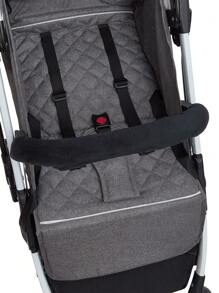 1入組折疊式嬰兒車扶手罩 - 黑色 - 查看 1