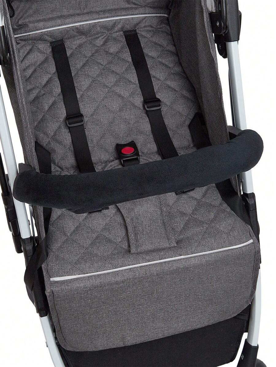 1入組折疊式嬰兒車扶手罩 - 黑色 - 查看 1