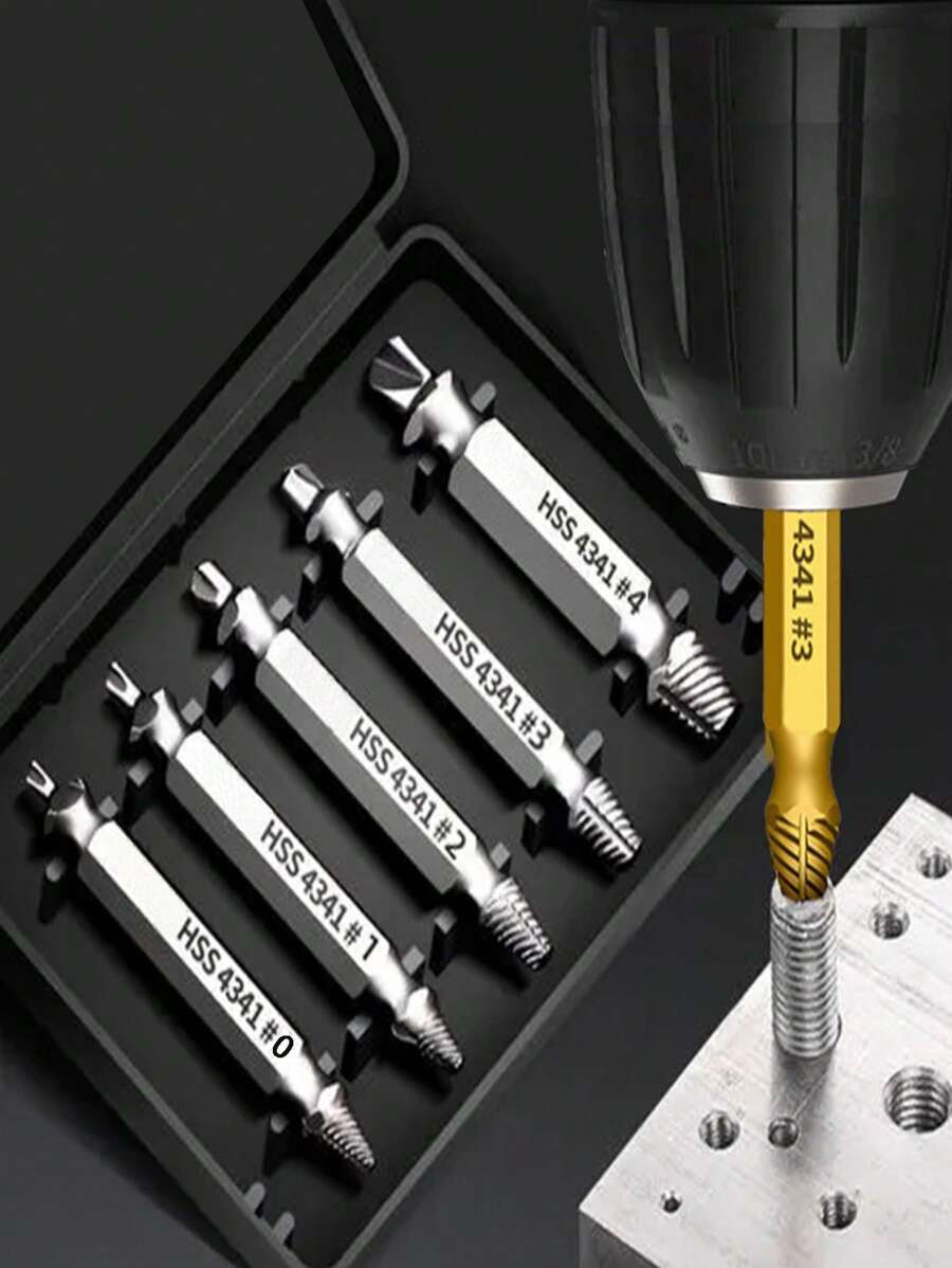 6pcs/set Carbon Steel Screwdriver, Modern Maintenance Tool For Home - Multicolor - View 1