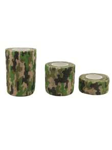 1卷迷彩印花隨機寵物繃帶適用於狗狗適用於防止舔舐