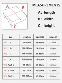 1入組素色沙發套米色彈力滌綸沙發座墊套適用於客廳 - 米色 - 查看 3