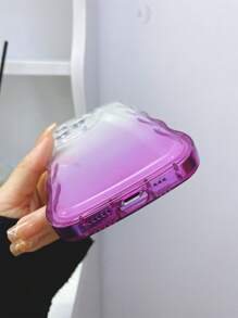 Ombre Clear Phone Case - Purple - View 7