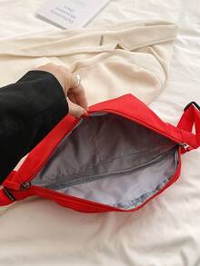 Large Bum Bag Neon Red Funky - Red - View 4