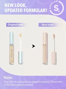 SHEGLAM Like Magic 12HR Full Coverage Concealer-Coconut Flakes Matte Liquid Concealer Long Lasting Brightening Color Corrector Weightless All-Day Long Lasting Hydrating Concealer Winter Concealer - Coconut Flakes - View 7