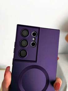 Funda para móvil magnético unicolor - Azul - Ver 6