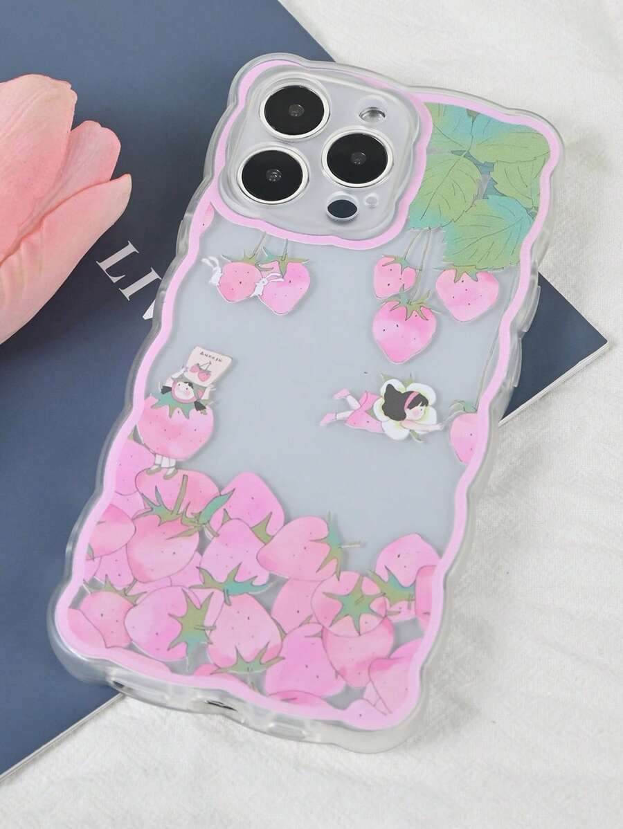 印花透明手機殼 - 彩色 - 查看 1