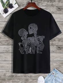 Manfinity LEGND Áo thun & Áo lót Nam Lễ Các Thánh Đường phố - màu đen - Xem 4