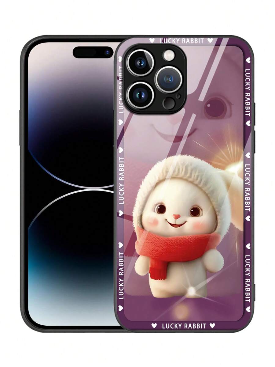 卡通圖案手機殼 - 彩色 - 查看 1