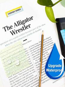 Lined Sticky Notes 3x3 In Bright Ruled Post Stickies Colorful Super Sticking Power Memo Pads, 50 Sheets/Pad, 10 Pads/Pack - Multicolor - View 2