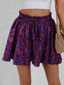 Breezaya Short ample à imprimé à nœud