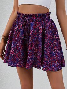 Breezaya Short ample à imprimé à nœud