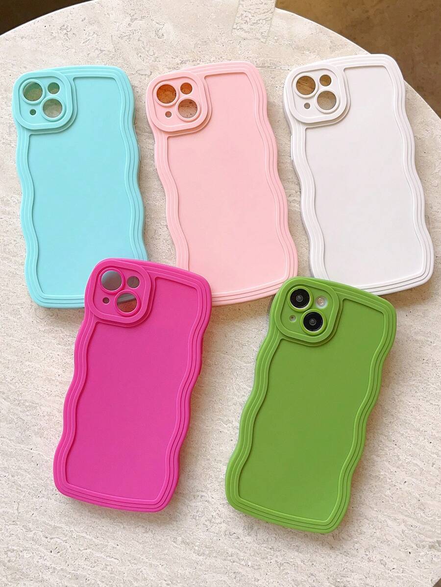 5入組素色手機殼 - 彩色 - 查看 1