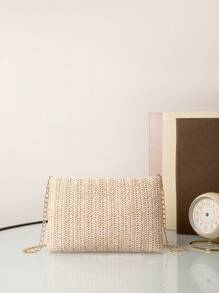 Bolso de noche Brillante de lentejuelas para mujer de lujo, bolso glamoroso, elegante y exquisito, con un lujo minimalista tranquilo y pequeño de vacaciones con piedras de strass para niña, mujer, novia; perfecto para fiesta, boda, baile, cena/banquete, bolso de paja, bolso de playa de paja, esencial para la playa, cosas para la playa y para el verano, mejor bolso de mujer para vibraciones de playa