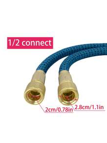 5pcs/set TPE Watering Gun Set, Simple Stretchable Pressurized Garden Hose Nozzle Set For Garden - Multicolor - View 6