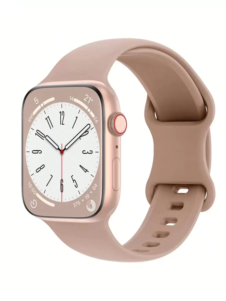 St.Siabe 1 dây đeo silicon mềm màu trơn cổ điển tương thích với Apple Watch 38mm 40mm 41mm 45mm 44mm 42mm 49mm, dây đeo thay thế thoáng khí tương thích với Apple Watch Ultra Series S10/9/SE/8/7/6/5/4/3/2/1