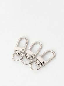 Yogodlns 10入組12mmDIY五金配件旋轉扣飾鋅合金包掛鉤扣飾