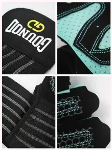 GOUNOD Workout Gloves For Men And Women, Weight Lifting Gloves With Excellent Grip, Lightweight Gym Gloves For Weightlifting, Cycling, Exercise, Training, Pull , Fitness, Climbing And Rowing,Suitable For Cycling,Riding Motorcycle And Skiing - Green - View 9
