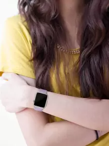 1 条硅胶纯色表带，兼容 Apple Watch 38 毫米 40 毫米 41 毫米 45 毫米 44 毫米 42 毫米 49 毫米系列 SE/6/5/4/3/2/1，柔软透气替换腕带，兼容 Apple Watch Ultra - 查看 4