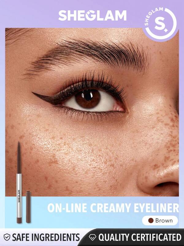 SHEGLAM Eyeliner crème OnLineBrun Mode en ligne SHEIN FRANCE