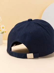 Hombres Gorra de béisbol con diseño de parche de letra