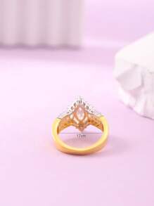 Anillo zirconia cúbica - Multicolor - Ver 6