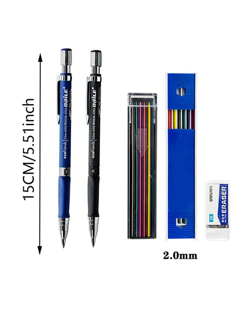 Set di 12 mate colorate in legno Capybara, mate da disegno