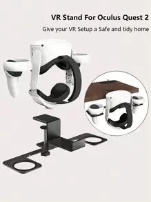 與VR Oculus Quest2兼容鐵製掛架 - 黑色 - 查看 1