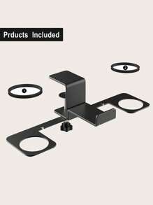 與VR Oculus Quest2兼容鐵製掛架 - 黑色 - 查看 5