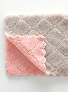 1入組雙色清潔現代纖維清潔抹布適用於廚房