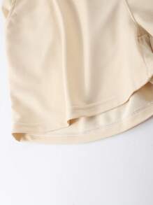 Manfinity EMRG 寬鬆男士卡通和字母圖案印花短褲,帶拉繩腰帶