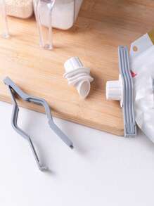 1pc Plastic Food Sealing Clip - Grey - View 6