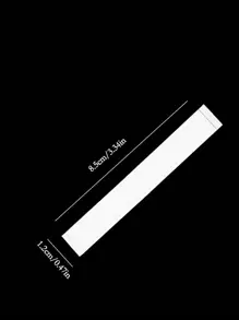 36pcs/set PET Invisible Anti-glare Sticker, Double-sided Adhesive Neckline Clothes Sticker For Daily - Clear - View 3