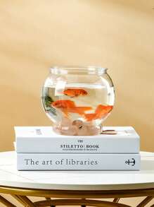 1入組透明迷你魚缸適用於魚適用於活 - 無色 - 查看 4