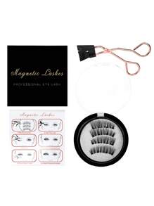 1副磁力假睫毛,自然長款式