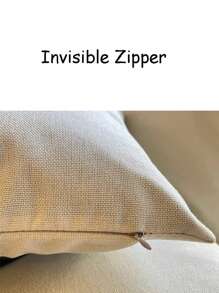 1入組花卉和籃子圖案靠墊套現代亞麻家居裝飾抱枕套