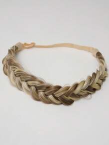 Diadema Trenza de pelo sintético - Multicolor - Ver 1