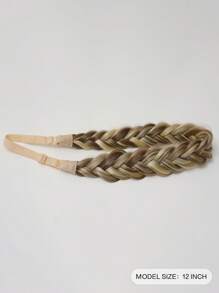 Diadema Trenza de pelo sintético - Multicolor - Ver 2
