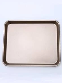 khay nướng bằng thép carbon, khay rắn tối giản cho nhà bếp - Vàng - Xem 7