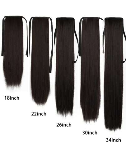 Straight Ponytail Synthetic Hair Extension