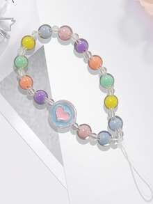 1pc Beaded Phone Lanyard - Multicolor - View 3
