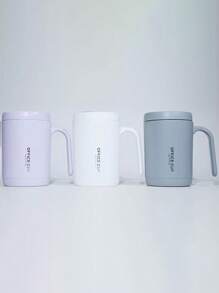 1 taza de café de acero inoxidable para café caliente, té y bebida fría, accesorio de viaje, artículo de cocina para el hogar, fiesta de cumpleaños - Púrpura malva - Ver 3