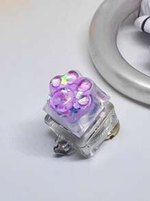 1 nắp chìa khóa trang trí bàn chân - Nhiều màu - Xem 4