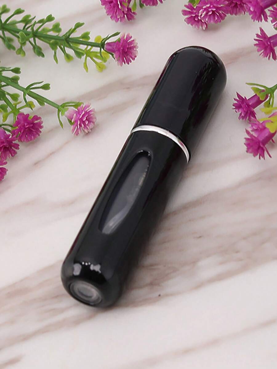 1 Bình xịt kem dưỡng da bằng nhôm, Bình xịt kem dưỡng da cầm tay hiện đại cho phòng tắm Trang trí phòng tắm Trang trí mùa thu Trở lại trường - màu đen - Xem 1