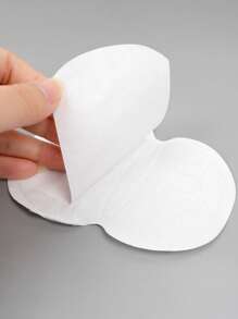 10pcs Underarm Care Sweat Absorbing Deodorant Pad - White - View 2
