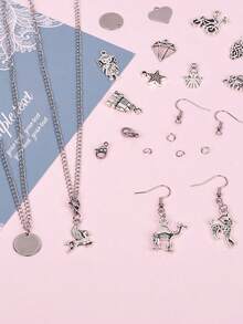 1set Creative Zinc Alloy DIY Accessory For Women For DIY Jewelry Making - Antique Silver - View 1