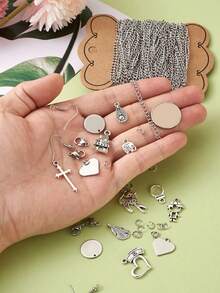 1set Creative Zinc Alloy DIY Accessory For Women For DIY Jewelry Making - Antique Silver - View 5