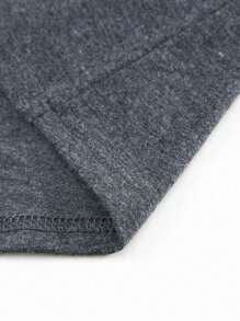 CILKOO Solid Halter Top - Dark Grey - View 6