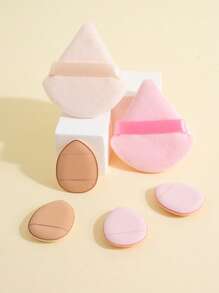 6pcs Makeup Puff - Multicolor - View 1