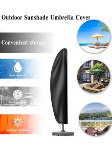 1pc Waterproof Outdoor Sunshade Umbrella Cover
