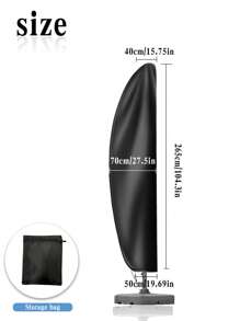 1pc Waterproof Outdoor Sunshade Umbrella Cover